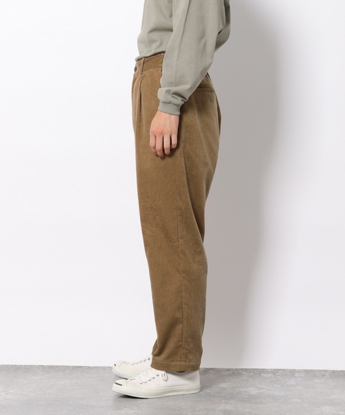 LAKOLE(ラコレ)の「コーデュロイワイドパンツ / LAKOLE(その他パンツ・メンズ・ブラック/ベージュ/ブラウン/オリーブ/アイボリー・SMALL/MEDIUM/LARGE)」の7枚目の写真