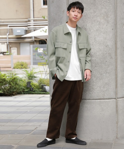 LAKOLE(ラコレ)の「コーデュロイワイドパンツ / LAKOLE(その他パンツ・メンズ・ブラック/ベージュ/ブラウン/オリーブ/アイボリー・SMALL/MEDIUM/LARGE)」の20枚目の写真