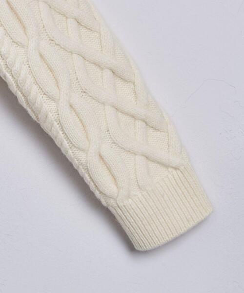 美品【UNITED ARROWS】 UWSC ケーブル クルーネック ニット UNITED ARROWS - 【美品】 ユナイテッドアローズ UWSC ケーブルクルー