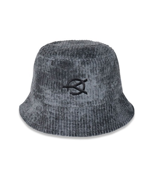 OY（オーワイ）の「『OY/オーワイ』TIE-DYE CORDUROY BUCKET HAT/タイダイ コーデュロイ バケット ハット（ハット・メンズ・ブラック/アイボリー/パープル・FREE）」の7枚目の写真
