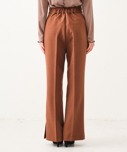 CONSCIOUS DAY(コンシャスデイ)の「サイドスリットセンタープレスパンツ(その他パンツ・レディース・ブラウン/グリーン/ネイビー/ブラック・フリ-)」の7枚目の写真