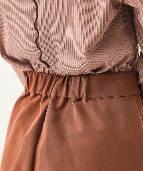 CONSCIOUS DAY(コンシャスデイ)の「サイドスリットセンタープレスパンツ(その他パンツ・レディース・ブラウン/グリーン/ネイビー/ブラック・フリ-)」の10枚目の写真