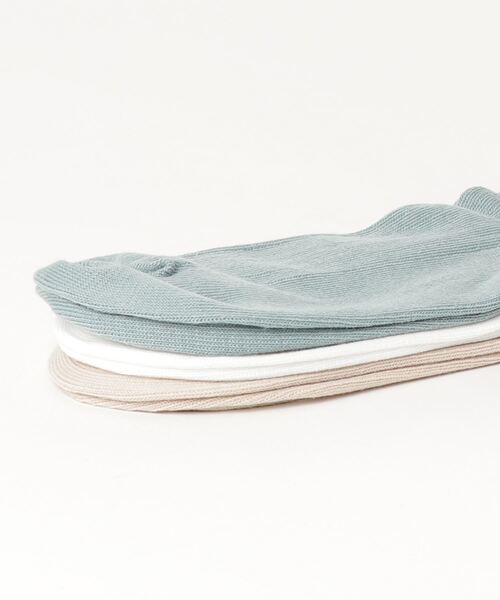 HARUSAKU CC（ハルサクシーシー）の「HARUSAKU CC : RIB Color socks 3P set メンズ リブ カラーソックス 3P セット（ソックス/靴下・メンズ・グレー/ブルー/グリーン/オートミール/コーラルピンク/イエロー/ネイビー/カーキ/ブラック・S/M/L）」の17枚目の写真