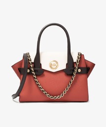 MICHAEL KORS（マイケルコース）の「CARMEN(カルメン) フラップサッチェル スモール - トライカラー（ハンドバッグ・レディース）」