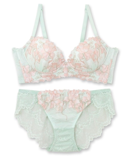 専用/Selute 93G ブラジャーショーツセット E75/M セール】Style Up Wireless -Bitter Sexy- スタイルアップワイヤレス