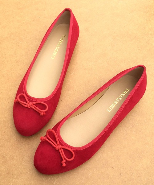 LibertyDoll（リバティードール）の「Liberty doll / ラウンドトゥ フラット バレエパンプス(5323)（バレエシューズ・レディース・ブラック系その他/グレー系その他/ブラック/ベージュ/レオパード/グレー/ネイビー/チェック/モスグリーン/サックスブルー/レッド/ブラック系その他2/グレイッシュベージュ・LL/3L/SS/L/S/M）」の11枚目の写真