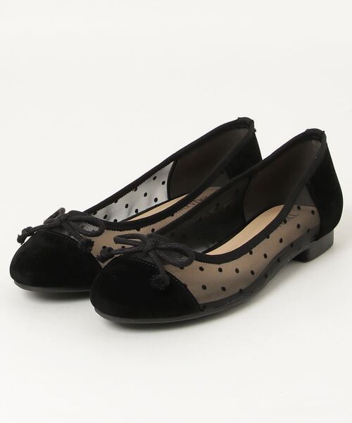 LibertyDoll（リバティードール）の「Liberty doll / ラウンドトゥ フラット バレエパンプス(5323)（バレエシューズ・レディース・ブラック系その他/グレー系その他/ブラック/ベージュ/レオパード/グレー/ネイビー/チェック/モスグリーン/サックスブルー/レッド/ブラック系その他2/グレイッシュベージュ・LL/3L/SS/L/S/M）」の15枚目の写真