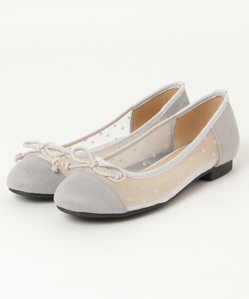 LibertyDoll（リバティードール）の「Liberty doll / ラウンドトゥ フラット バレエパンプス(5323)（バレエシューズ・レディース・ブラック系その他/グレー系その他/ブラック/ベージュ/レオパード/グレー/ネイビー/チェック/モスグリーン/サックスブルー/レッド/ブラック系その他2/グレイッシュベージュ・LL/3L/SS/L/S/M）」の18枚目の写真