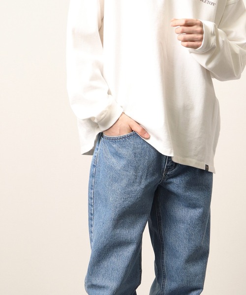 Carhartt（カーハート）の「【 carhartt / カーハート 】 Relaxed-Fit Taperd-Leg B17 リラックスド フィット テーパードレッグパンツ ワークパンツ デニム･･（デニムパンツ・メンズ・ブルー/ネイビー・32inch/34inch/36inch/30inch）」の3枚目の写真