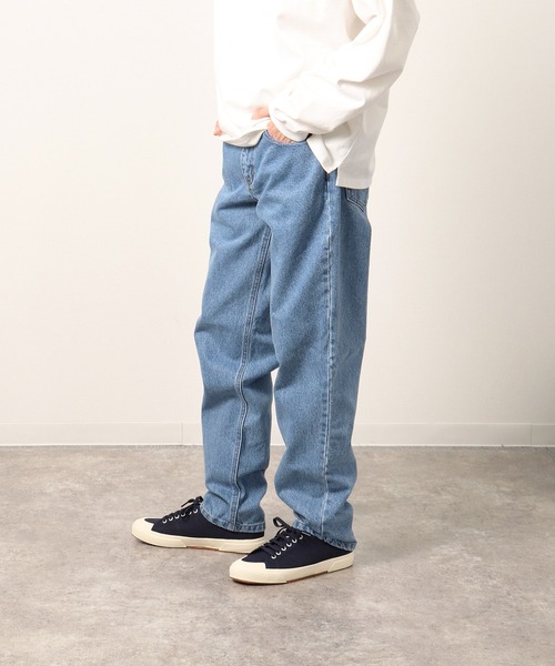 Carhartt B17 リラックスフィット デニムパンツ 裾上げ無料 Carhartt カーハート #B17 RELAXED FIT TAPERED LEG