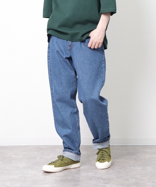 Carhartt（カーハート）の「【 carhartt / カーハート 】 Relaxed-Fit Taperd-Leg B17 リラックスド フィット テーパードレッグパンツ ワークパンツ デニム･･（デニムパンツ・メンズ・ブルー/ネイビー・32inch/34inch/36inch/30inch）」の14枚目の写真