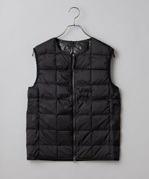 TAION | ▽【TAION/タイオン】CREW NECK W-ZIP DOWN VEST(MENS)/ダウンベスト(ダウンベスト)