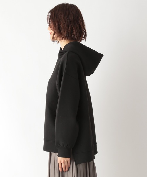 LEPSIM(レプシィム)の「ダンボールパーカー 923930(パーカー・レディース・ブラック/イエロー/ライトベージュ/ピンクベージュ・FREE)」の11枚目の写真