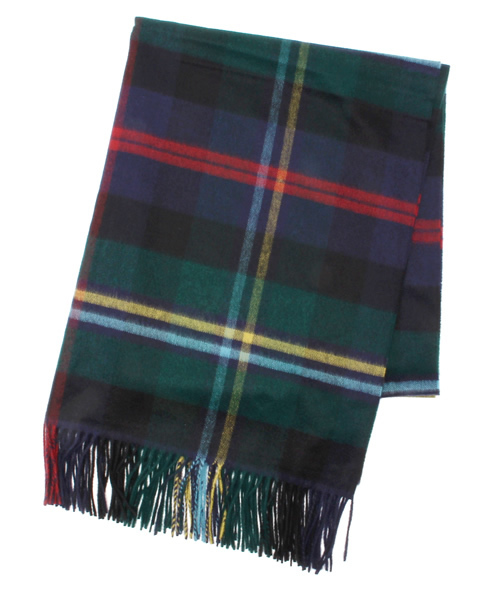 ODORANTES nano･universe（オドラント ナノ・ユニバース）の「【CLASSY12月号掲載】 Johnstons/OD/Johnstons Basic タータンストール（ストール/ショール・レディース・グリーン/ブラック/グレー/ライトグレー・FREE）」の11枚目の写真