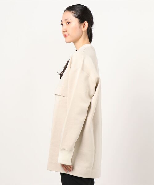 J.C.M(ジェーシーエム)の「J.C.M SWEAT TOP JCM20W008(スウェット・レディース・ベージュ・FREE)」の2枚目の写真