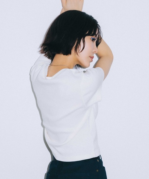 tシャツ border compact tee レディース Border compact tee – HANNE ONLINE SHOP