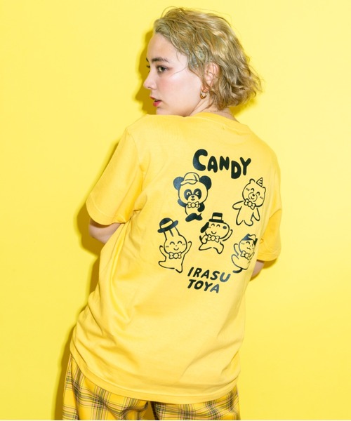 CANDY 【新品未開封】CANDY CANDY PARTY Tシャツ(スミクロ) XL CANDY