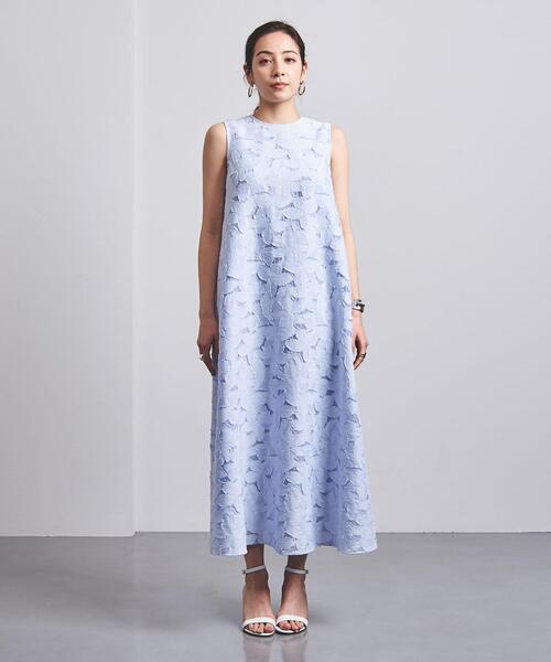 UNITED ARROWS(ユナイテッドアローズ)の「UBCC CUT/JQ ノースリーブ ワンピース†◆(ワンピース・レディース・オフホワイト/ブラック/ライトブルー/その他7・38/36)」の14枚目の写真