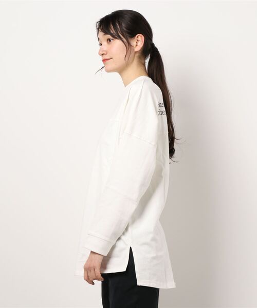 prose verse（プロズヴェール）の「ヘビーウェイトバックプリントTee（Tシャツ/カットソー・レディース・ブラック/オフホワイト・MEDIUM/LARGE）」の5枚目の写真