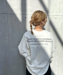 prose verse | ヘビーウェイトバックプリントTee(Tシャツ/カットソー)