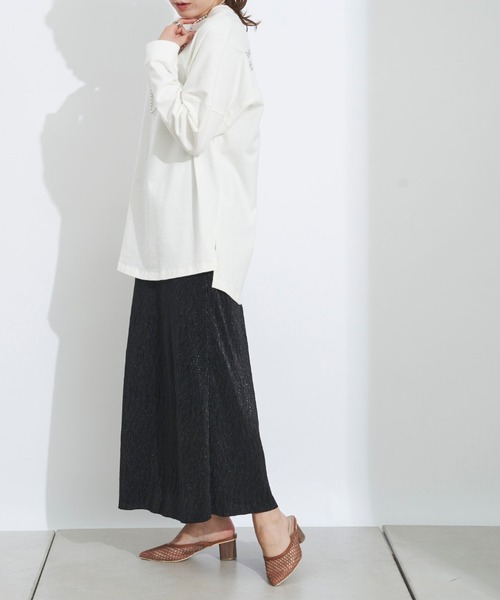 prose verse（プロズヴェール）の「ヘビーウェイトバックプリントTee（Tシャツ/カットソー・レディース・ブラック/オフホワイト・MEDIUM/LARGE）」の8枚目の写真