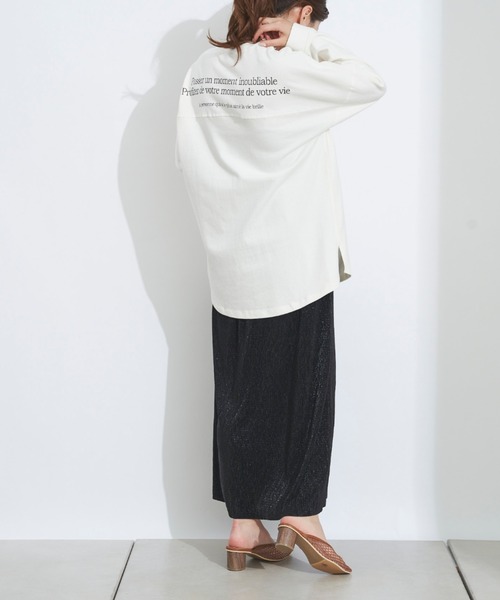 prose verse（プロズヴェール）の「ヘビーウェイトバックプリントTee（Tシャツ/カットソー・レディース・ブラック/オフホワイト・MEDIUM/LARGE）」の11枚目の写真