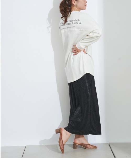 prose verse（プロズヴェール）の「ヘビーウェイトバックプリントTee（Tシャツ/カットソー・レディース・ブラック/オフホワイト・MEDIUM/LARGE）」の12枚目の写真