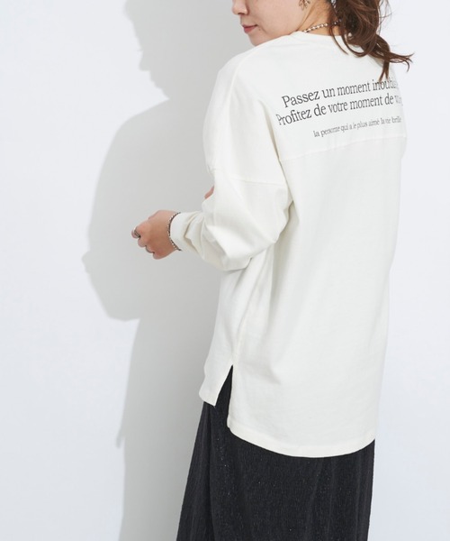 prose verse（プロズヴェール）の「ヘビーウェイトバックプリントTee（Tシャツ/カットソー・レディース・ブラック/オフホワイト・MEDIUM/LARGE）」の15枚目の写真