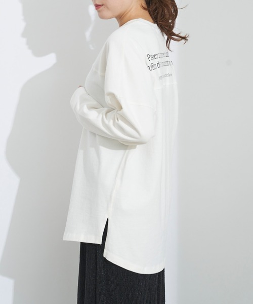 prose verse（プロズヴェール）の「ヘビーウェイトバックプリントTee（Tシャツ/カットソー・レディース・ブラック/オフホワイト・MEDIUM/LARGE）」の19枚目の写真