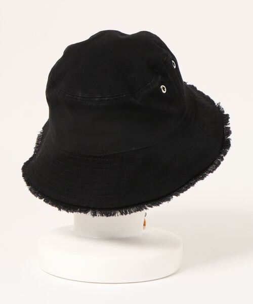 Casselini(キャセリーニ)の「【Casselini】テキスタイルバケットハット(ハット・レディース・アイボリー/ブラック/ミント・FREE)」の4枚目の写真