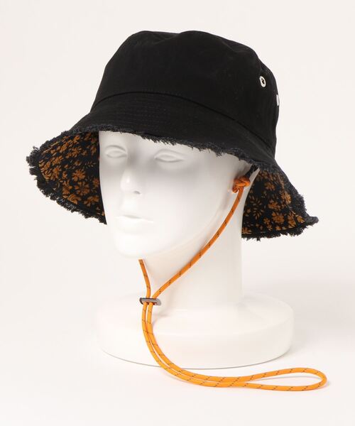 Casselini(キャセリーニ)の「【Casselini】テキスタイルバケットハット(ハット・レディース・アイボリー/ブラック/ミント・FREE)」の12枚目の写真