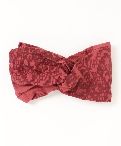 チャイハネ（チャイハネ）の「【チャイハネ】ノマドブレロスヌード＆ヘアバンド 2WAY（ヘアバンド・レディース・ネイビー/ベージュ/ホワイト・FREE）」の16枚目の写真