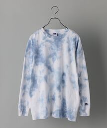 【WEB限定/SHIPS別注】RUSSELL ATHLETIC: タイダイ ロングスリーブ Tシャツ (ロンT)
