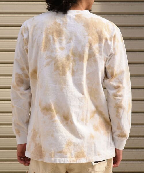 Russell Athletic(ラッセルアスレティック)の「【WEB限定/SHIPS別注】RUSSELL ATHLETIC: タイダイ ロングスリーブ Tシャツ (ロンT)(Tシャツ/カットソー・メンズ・ダークグレー/ベージュ/ブルー/ピンク・SMALL/MEDIUM/LARGE/X-LARGE)」の16枚目の写真