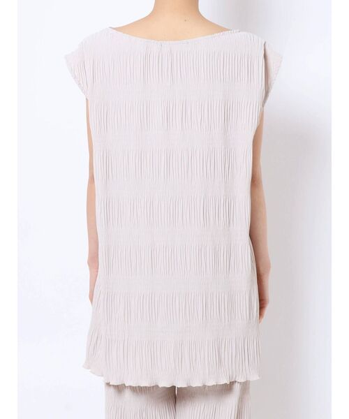 EMODA(エモダ)の「シャーリングロングトップ(Tシャツ/カットソー・レディース・ホワイト/グレー/ブラック/ミント・FREE)」の18枚目の写真