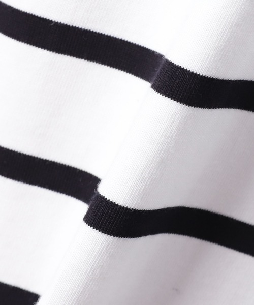 INED（イネド）の「ビッグTシャツ（Tシャツ/カットソー・レディース・オフホワイト/オレンジ/その他9/スミクロ・9号）」の14枚目の写真