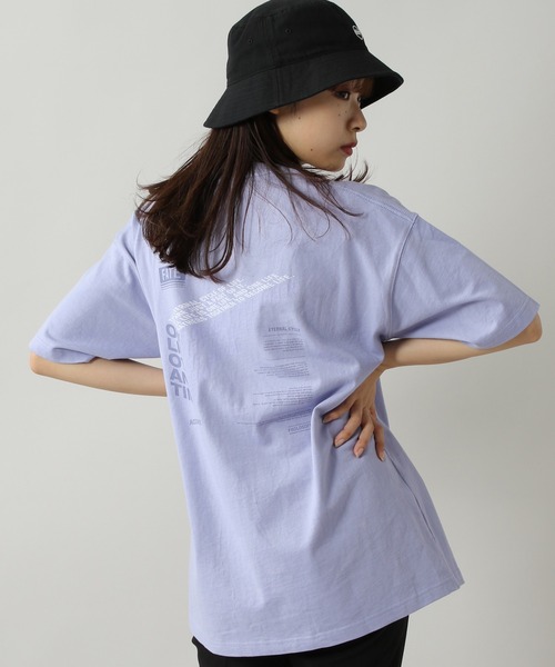 PBLIM(ページボーイリム)の「【PAGEBOYLIM】リッタイメッセージT(Tシャツ/カットソー・レディース・ライトグレー/パープル/ミント・MEDIUM/LARGE)」の3枚目の写真