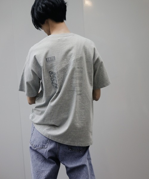 PBLIM(ページボーイリム)の「【PAGEBOYLIM】リッタイメッセージT(Tシャツ/カットソー・レディース・ライトグレー/パープル/ミント・MEDIUM/LARGE)」の1枚目の写真