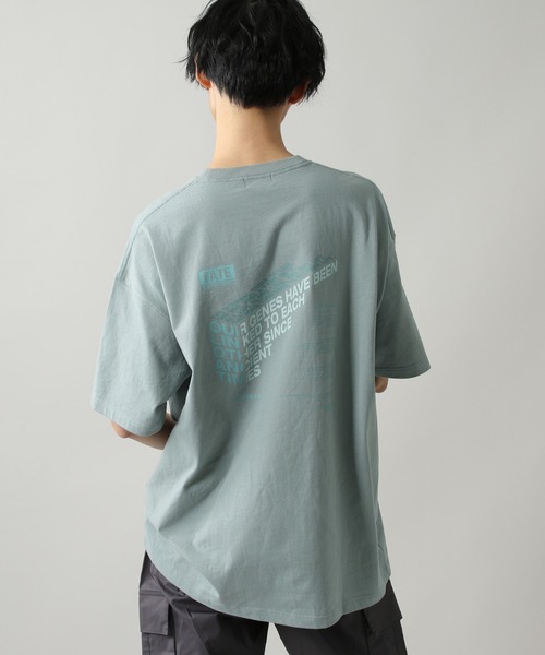 PBLIM(ページボーイリム)の「【PAGEBOYLIM】リッタイメッセージT(Tシャツ/カットソー・レディース・ライトグレー/パープル/ミント・MEDIUM/LARGE)」の2枚目の写真