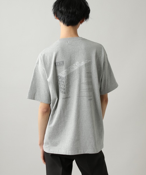 PBLIM(ページボーイリム)の「【PAGEBOYLIM】リッタイメッセージT(Tシャツ/カットソー・レディース・ライトグレー/パープル/ミント・MEDIUM/LARGE)」の4枚目の写真