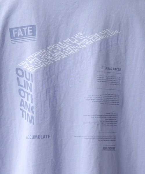 PBLIM(ページボーイリム)の「【PAGEBOYLIM】リッタイメッセージT(Tシャツ/カットソー・レディース・ライトグレー/パープル/ミント・MEDIUM/LARGE)」の21枚目の写真