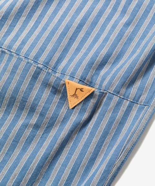 rehacer(レアセル)の「rehacer : Wide Slit Boil Stripe Shirt Made in Japan / ワイドスリットストライプシャツ メイドインジャパン(シャツ/ブラウス・メンズ・サックスブルー・SMALL/MEDIUM/LARGE)」の13枚目の写真