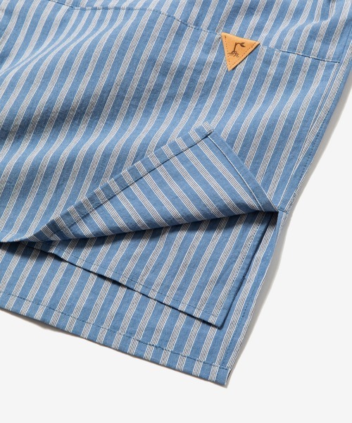 rehacer(レアセル)の「rehacer : Wide Slit Boil Stripe Shirt Made in Japan / ワイドスリットストライプシャツ メイドインジャパン(シャツ/ブラウス・メンズ・サックスブルー・SMALL/MEDIUM/LARGE)」の14枚目の写真