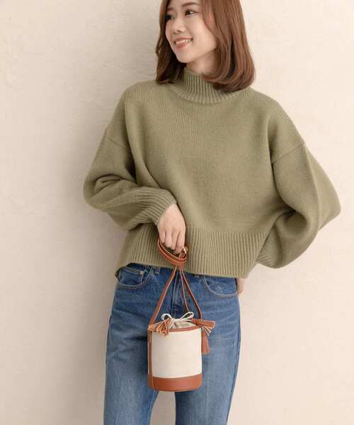 RODE SKO（ロデスコ）の「BELEN キャンバスミニバケツバッグ（ショルダーバッグ・レディース・ブラック/ブラウン・ONE）」の13枚目の写真