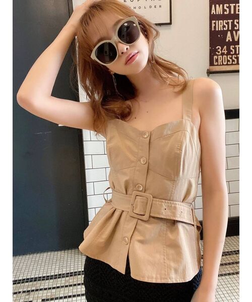 RESEXXY（リゼクシー）の「ボストンサングラス（サングラス・レディース・ブラック/ベージュ/ブラウン・FREE）」の8枚目の写真