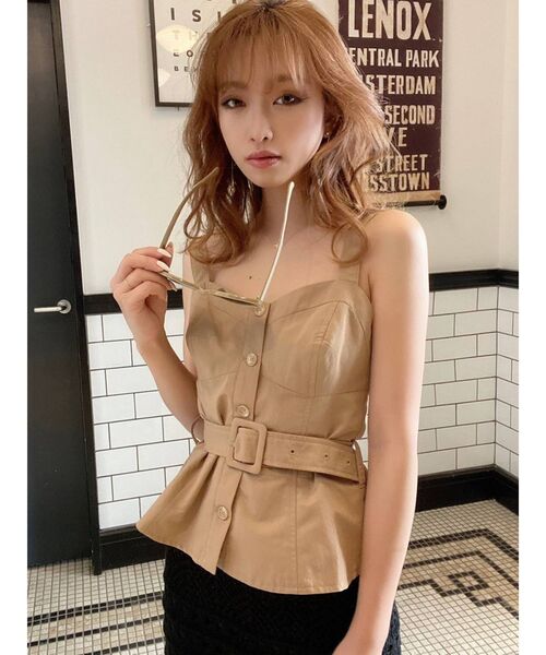 RESEXXY（リゼクシー）の「ボストンサングラス（サングラス・レディース・ブラック/ベージュ/ブラウン・FREE）」の7枚目の写真