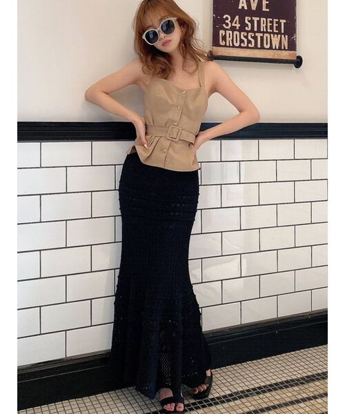 RESEXXY（リゼクシー）の「ボストンサングラス（サングラス・レディース・ブラック/ベージュ/ブラウン・FREE）」の9枚目の写真