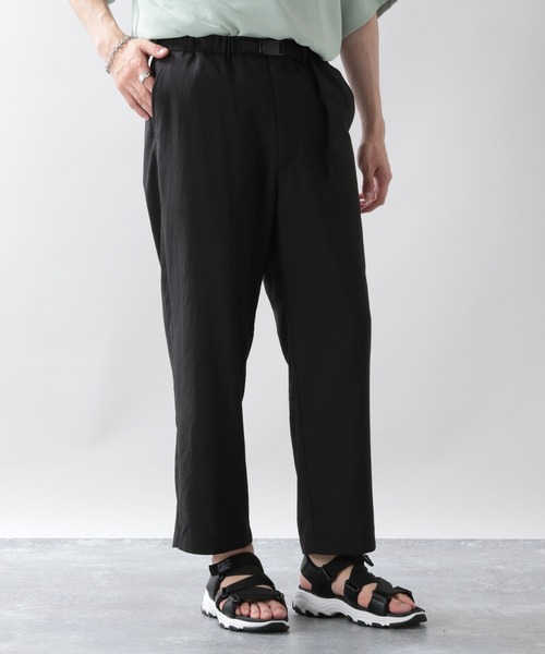 RAGEBLUE（レイジブルー）の「＜セットアップ着用可能＞シャリテック/リネンタッチクライミングパンツ（スラックス・メンズ・ブラック/ブラウン/オリーブ・MEDIUM/LARGE）」の6枚目の写真