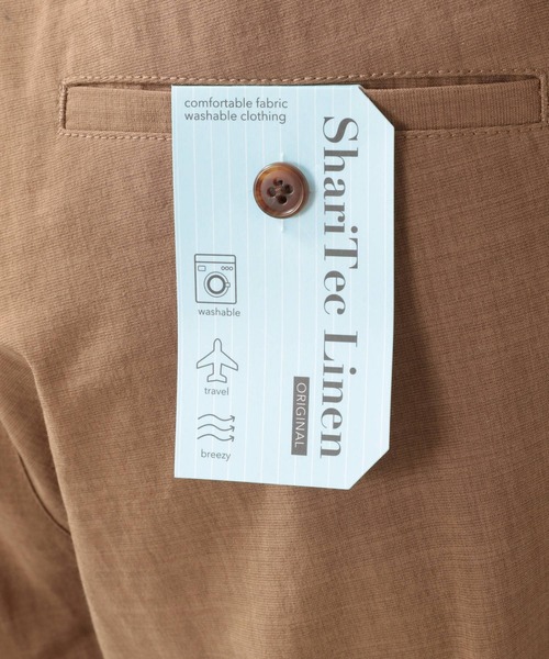 RAGEBLUE（レイジブルー）の「＜セットアップ着用可能＞シャリテック/リネンタッチクライミングパンツ（スラックス・メンズ・ブラック/ブラウン/オリーブ・MEDIUM/LARGE）」の18枚目の写真
