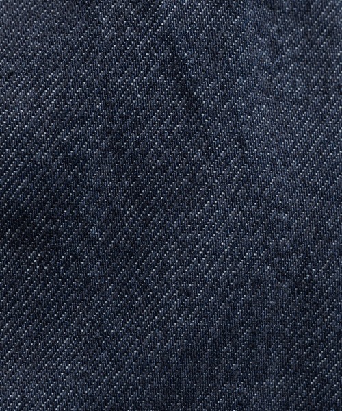 ８(eight)（エイト）の「10ozデニムジャケット（デニムジャケット・メンズ・ブラック/インディゴブルー/ブルー/キナリ・MEDIUM/X-LARGE/LARGE）」の15枚目の写真
